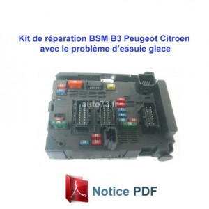 Kit réparation BSM Peugeot Citroen