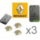 3 switch carte de démarrage RENAULT