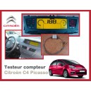 tester compteur Citroen C4 Picasso ﻿