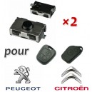 2 Switch télecommande pour Peugeot
