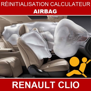 R&eacute;initialisation Calculateur Airbag Renault Clio