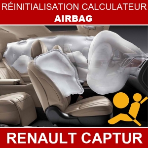 R&eacute;paration calculateur airbag Captur