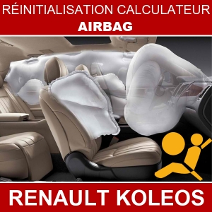 R&eacute;paration calculateur airbag Koleos