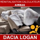R&eacute;paration calculateur airbag Dacia Logan