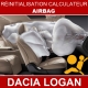 Réparation calculateur airbag Dacia Logan