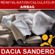 Réparation calculateur airbag Sandero
