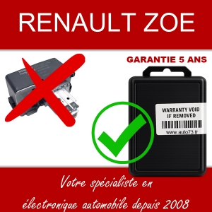 &Eacute;mulateur verrou de colonne direction Renault Zoe
