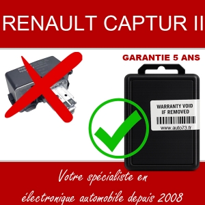 &Eacute;mulateur verrou de colonne direction Captur 2