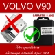 Émulateur verrou de colonne direction Volvo V90