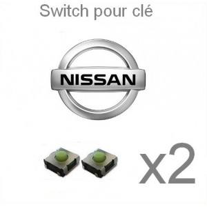 2 switch clé NISSAN