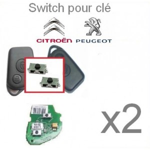 Switch pour télécommande Citroen