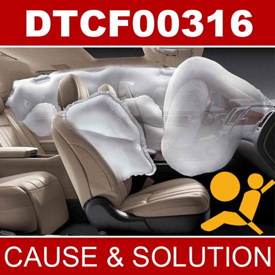 défaut Airbag DTCF00316 défaut Airbag DTCF00316