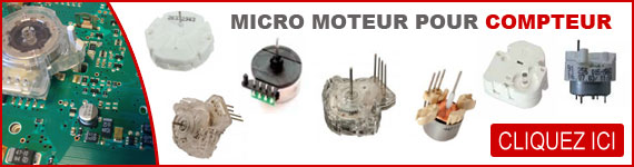 Micro moteur pour compteur